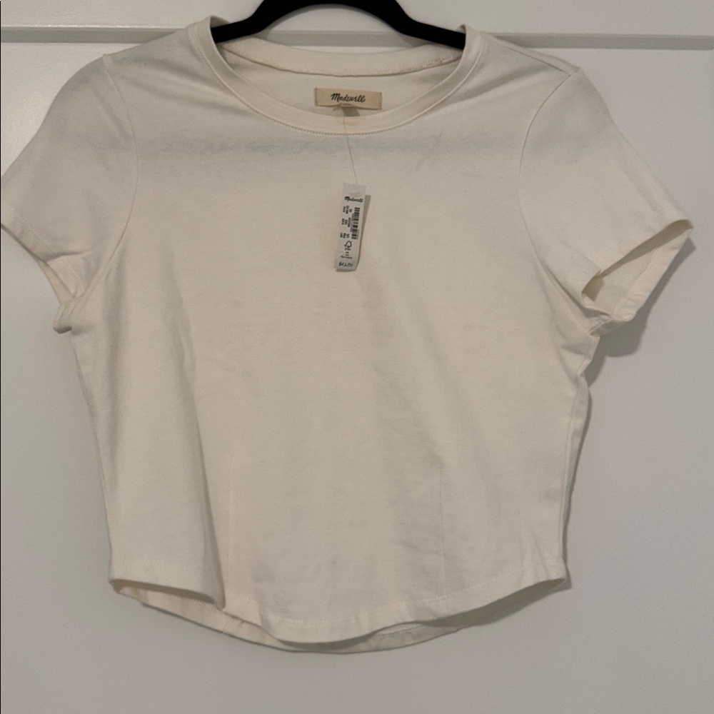 Madewell NWT heavyweight crewneck jersey tee lighthouse - Picture 5 of 7